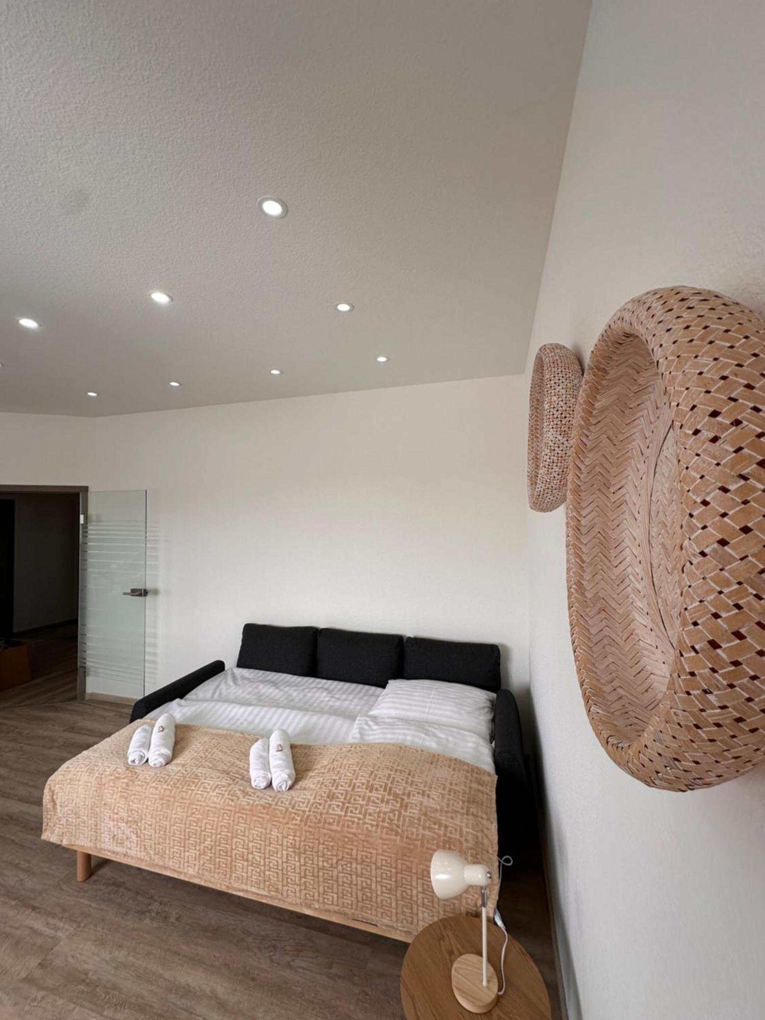 Amao-Obsidian I 120Qm I Elegantes Business- & Familienapartment I 3 Schlafzimmer I Kingsize Betten Schwanau Buitenkant foto