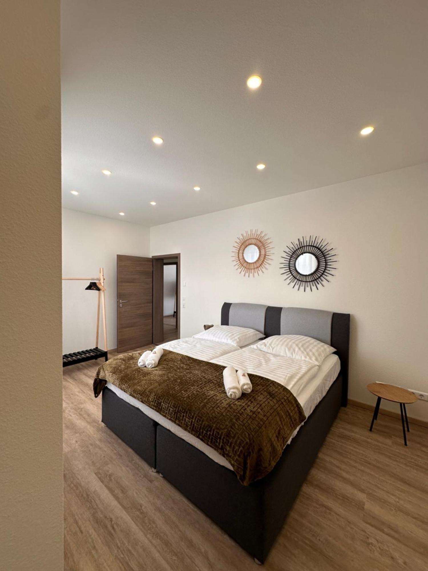 Amao-Obsidian I 120Qm I Elegantes Business- & Familienapartment I 3 Schlafzimmer I Kingsize Betten Schwanau Buitenkant foto